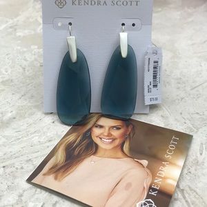 BRAND NEW Kendra Scott Blue Maize earrings.